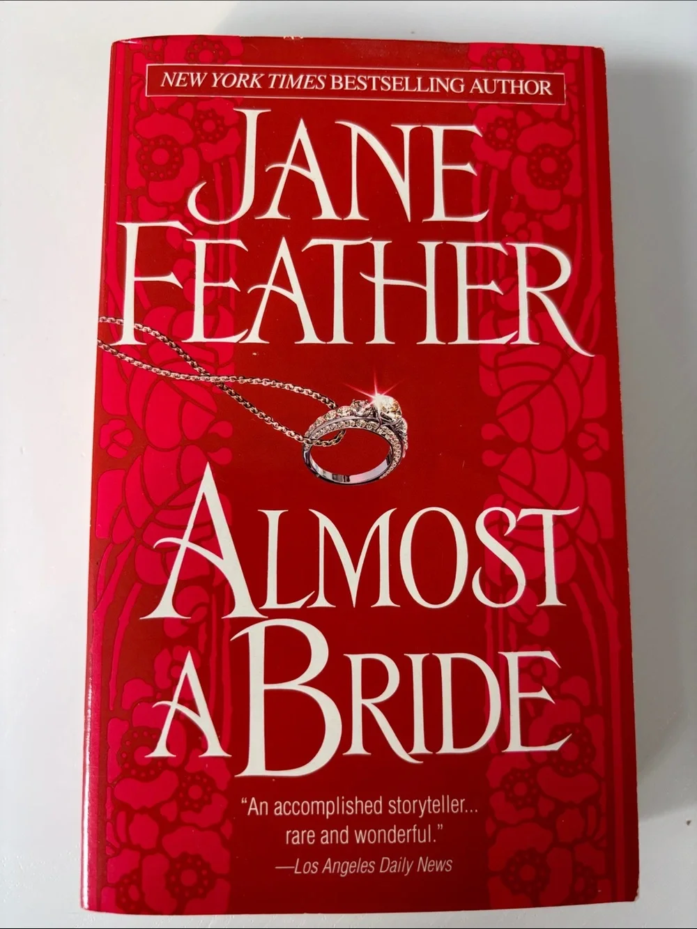 Almost A Bride book by Jane Feathers paperback historical romance